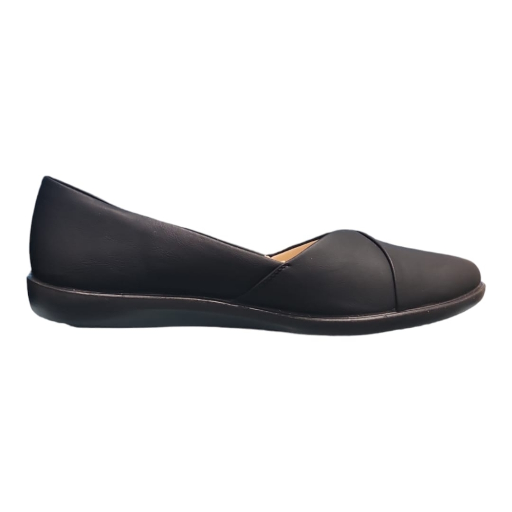 NWT Life Stride Active Arch Black Shoes Sz 9W